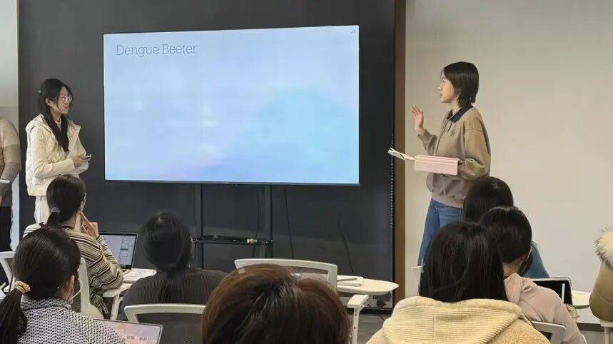 宏文学校青岛校区Diana孙煜阳畅聊“双城科研”趣事